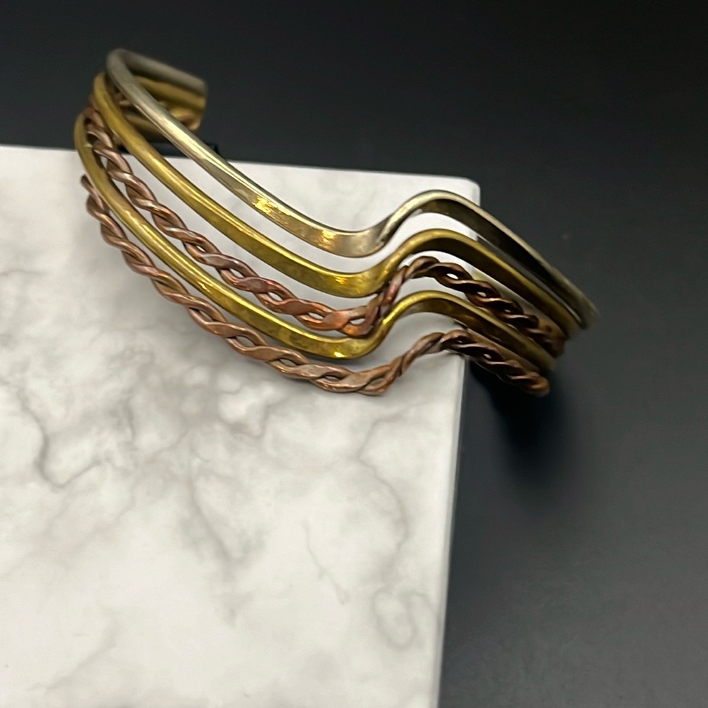 Vintage tri colored bracelet